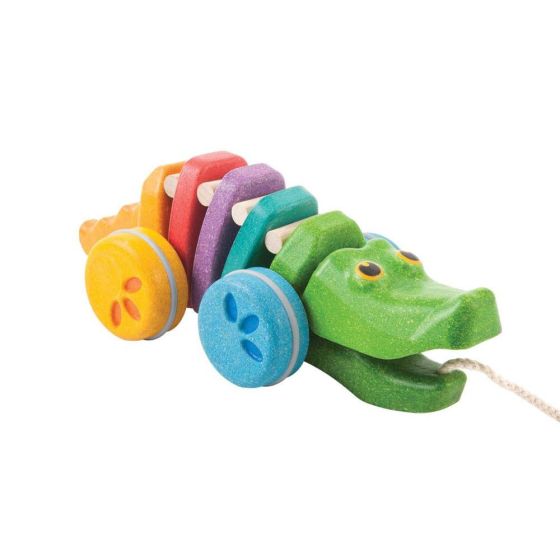Alligator Pull Toy Brand New  Wood 