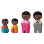 Plan Toys African-American Doll Family