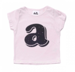 Alphabet Shirt, Pink