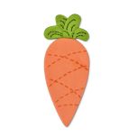Fruit & Veggie Crinkle Blankie, Carrot