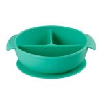 Silicone Suction Divided Baby Bowl + Lid