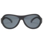 Jet Black Aviator Sunglasses by Babiators