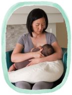 Blessed Nest Nursing and Nesting Pillow