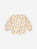 Multicolor Stars All Over Terry Sweatshirt by Bobo Choses
