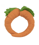 Cathy the Carrot Natural Rubber Teether