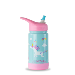 THE FROST Insulated Stainless Steel Kids Water Bottle With Straw , 12oz, Unicorn