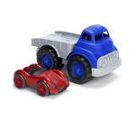 Flat Bed Truck with Race Car by Green Toys