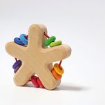 Grimm's Rainbow Star Grasping Toy Rattle