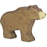 Wooden Animal, Brown Bear