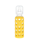 Lifefactory 9-ounce Glass Bottle, Mango