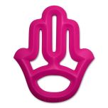 Silicone Hand Teether Pink