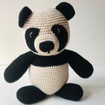 Organic Cotton Crochet Panda Bear