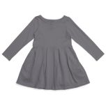Madison Dress, Solid Charcoal