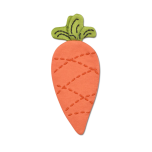 Mini Crinkle Blankie, Carrot