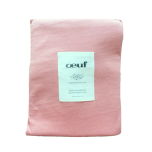 Organic Pima Cotton Changing Pad Cover, Dark Pink