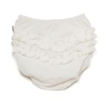 Organic Pima Cotton Ruffle Diaper Cover