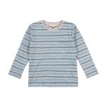 Classic Blue Stripe Long Sleeve T-Shirt 
