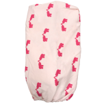 Pink Elephant Changing Pad Cover