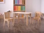 Wooden Kids Table and Chairs