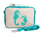 Aqua Seahorses Lunch Box