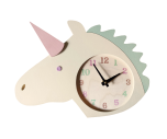 Wooden Unicorn Clock