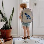 Blue Dinosaur Toddler Backpack