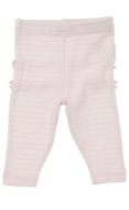 Summer Legging with Frill, Pale Pink Stripe
