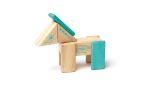 Tegu Future Collection 8pc Magnetic Wooden Blocks, Robo