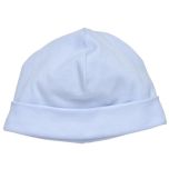 Egyptian Cotton Blue Beanie by Under the Nile