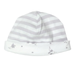 Reversible Beanie by Under the Nile,  Grey Stripe, Jungle