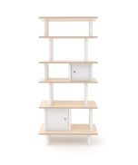 Vertical Mini Library by Oeuf in Birch