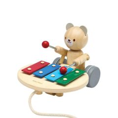 Plan Toys Pull Along Musical Bear
