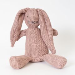 Organic Cotton Classic Knit Bunny, Berry