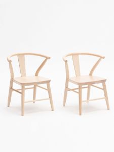 Crescent Chair, Set of 2 by Milton & Goose