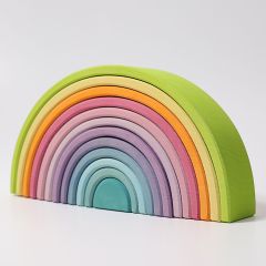 Grimm's 12 Piece Pastel Rainbow