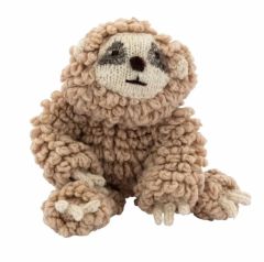 Finn and Emma Wool Knit Buddy, Sam the Sloth